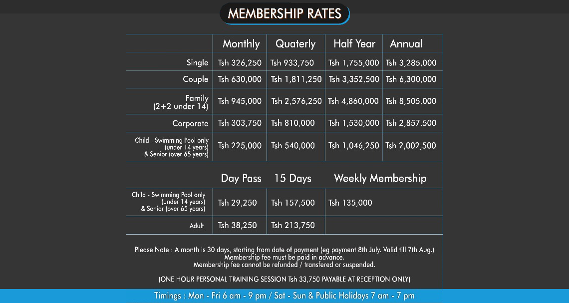 Membership – Colosseum Gym